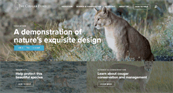 Desktop Screenshot of cougarfund.org